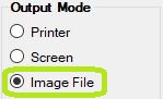 The "Image File" mode.