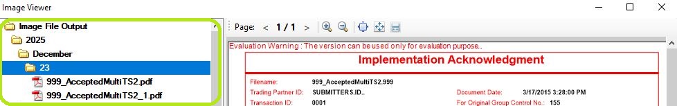 The "Image Panel" of the "Image Viewer" window.