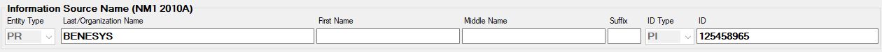 9.9 auth isn nm1 segment