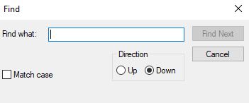 The search utility.