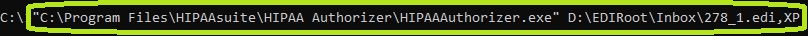 13.2 auth xp command line