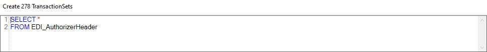 The "Query Field" box.