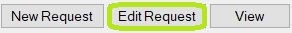 "Edit Authorization Request" button.