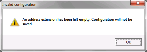 ErrorAddressExtension
