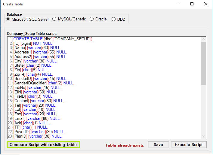 CA_Setup_CompanySetupTable_CompareScript