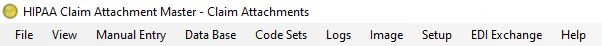 The Tab Menu Bar may contain different tabs depending on the licensed modules. The Tab Menu Bar may contain different tabs depending on the licensed modules.