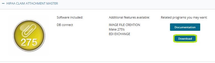 The "Downloads" page with the "Download" button next to the desired product. The "Downloads" page with the "Download" button next to the desired product.