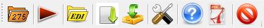 The Task Bar allows quick access to the most important functions. The Task Bar allows quick access to the most important functions.