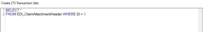 The "Query Field" box. The "Query Field" box.