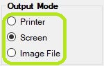 2.5 cam output mode