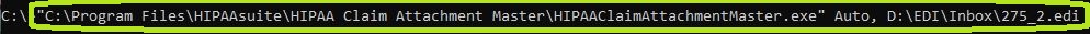 Command to auto-process a single file.