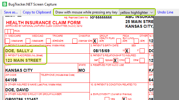 Sample of the "Yellow Highlighter" edit.
