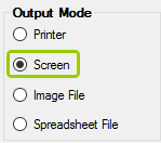 Check that the "Screen" mode is not selected.