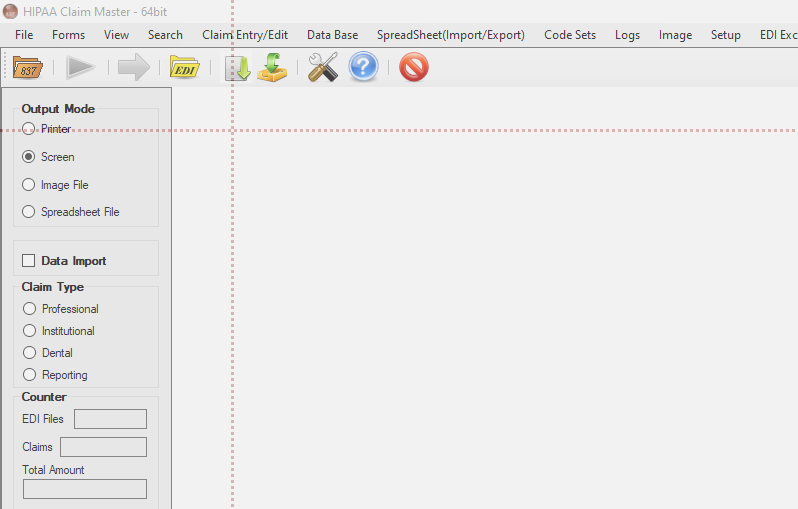 Grid lines will appear as you select the area you want to screenshot.