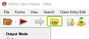 The "EDI Editor" icon is also in the Taskbar.