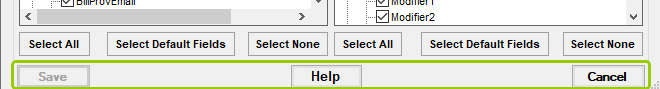 The "Save," "Help," and "Cancel" buttons.
