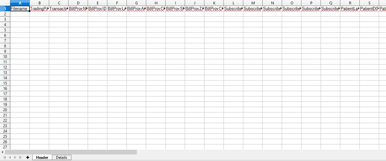 Sample Excel file with multiple sheets (Header and Detail).