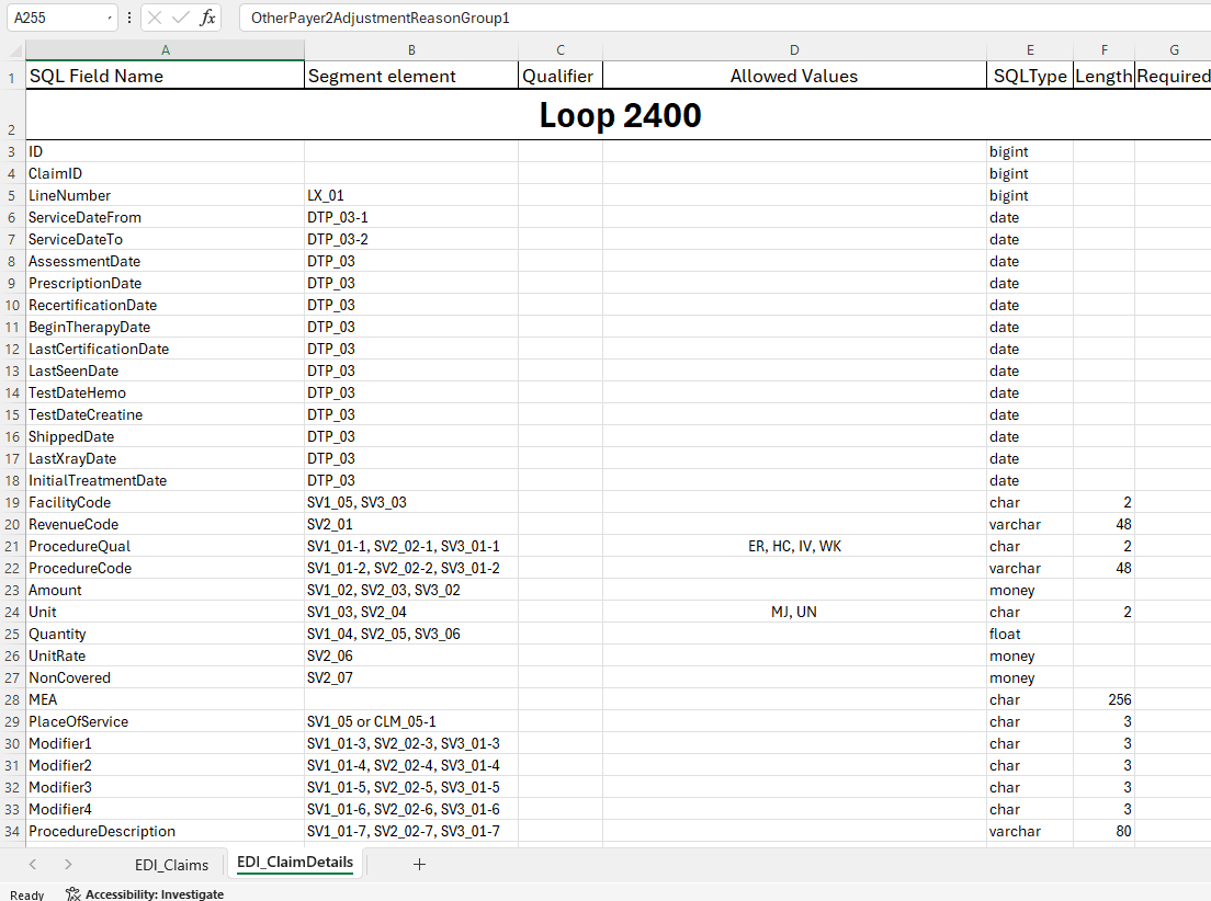 The window displayed after clicking �Show Documentation.�