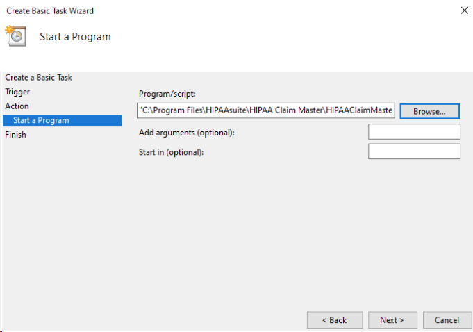 The "Add argument (optional)" box.