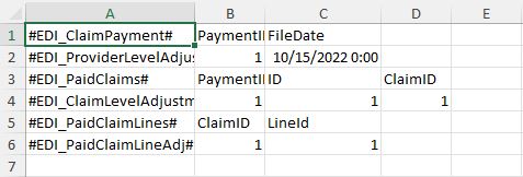 Sample of a single sheet Excel spreadsheet with both header and detail rows. Sample of a single sheet Excel spreadsheet with both header and detail rows.