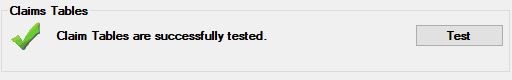 Testing the presence of feed back fields in the EDI Claim tables. Testing the presence of feed back fields in the EDI Claim tables.