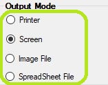2.5 cpm output mode