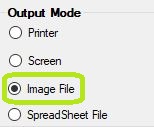 The "Image File" mode.