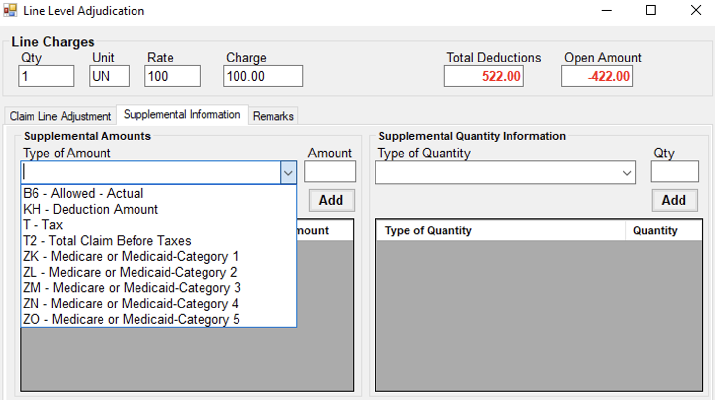 Adding a Supplemental Quantity. Adding a Supplemental Quantity.