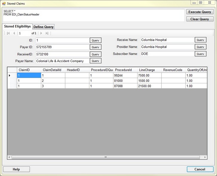 StoredClaimStatusRequests