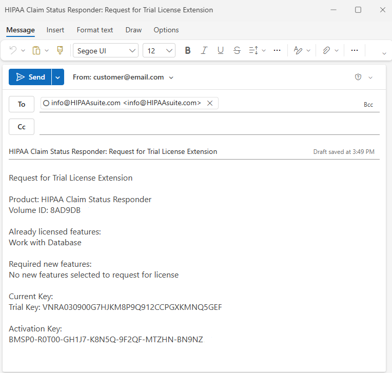 Email sample requesting an extension. Email sample requesting an extension.