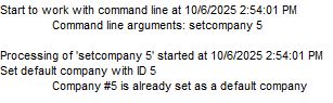 The log entry for the default company after the change. The log entry for the default company after the change.