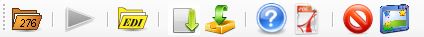 The Task Bar allows quick access to the most important functions. The Task Bar allows quick access to the most important functions.