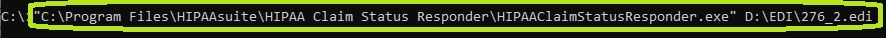 Command to auto-process a single file.