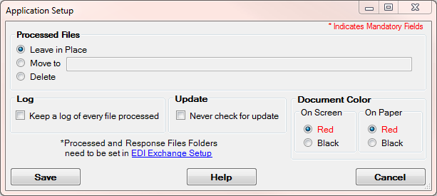 ApplicationSetup