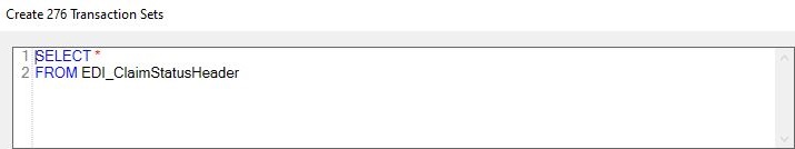 The "Query Field" box. The "Query Field" box.