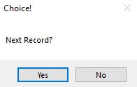 The choice between going to the next Claim Status check and stopping processing. The choice between going to the next Claim Status check and stopping processing.