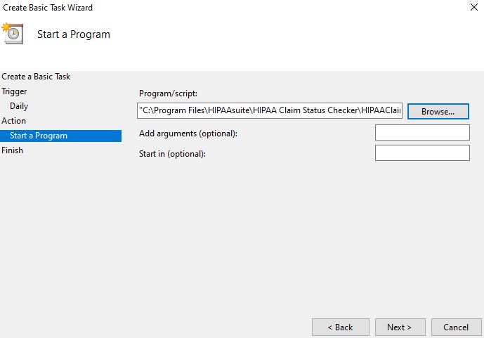 The "Add argument (optional)" box. The "Add argument (optional)" box.