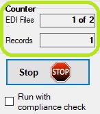 The file counter at the bottom of the info bar. The file counter at the bottom of the info bar.