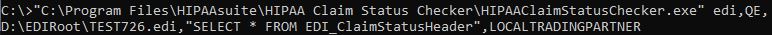 12.3 csc using table command line