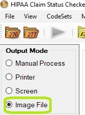 The "Image File" mode.