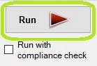 The "Run" button. The "Run" button.