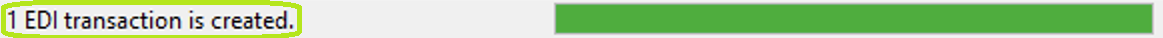 Number of EDI files created. Number of EDI files created.