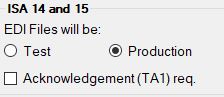 "ISA 14 and 15" section