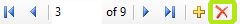 Deleting a receiver option.