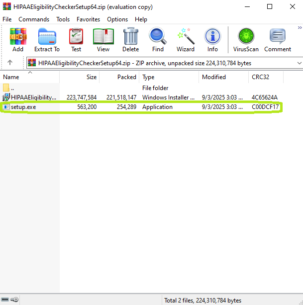 Double-click the "setup.exe" application to begin installation. Double-click the "setup.exe" application to begin installation.