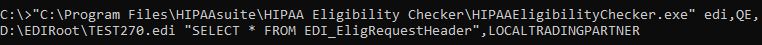 12.3 ec using table command line