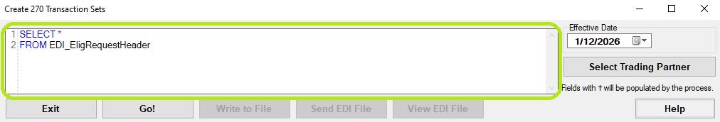 Query Text Box. Query Text Box.