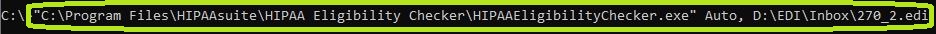 Command to auto-process a single file.