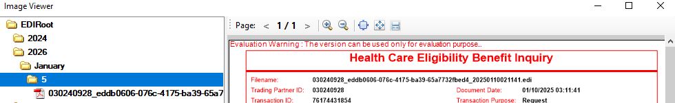 The "Image Viewer" window.