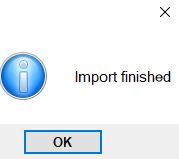 7.6 er import finished popup